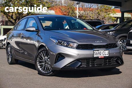Grey 2021 Kia Cerato Sedan Sport+
