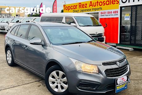 Grey 2015 Holden Cruze Sportswagon CD