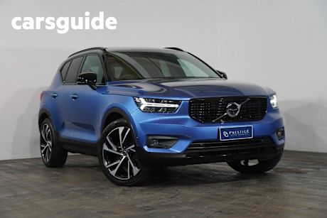 Blue 2018 Volvo XC40 Wagon D4 R-Design (awd)