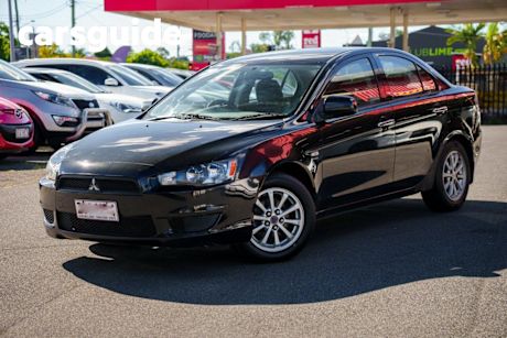 Black 2012 Mitsubishi Lancer Sedan ES