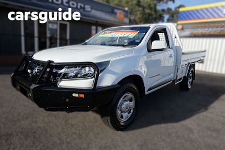 White 2019 Holden Colorado Cab Chassis LS (4X4)