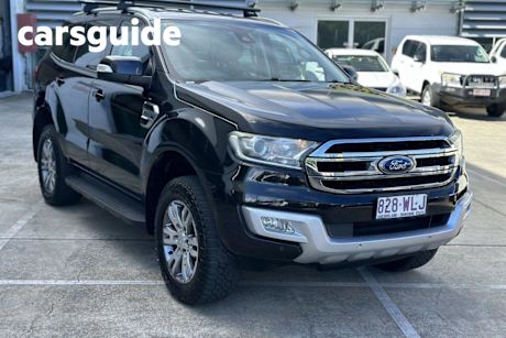 Black 2016 Ford Everest Wagon Trend