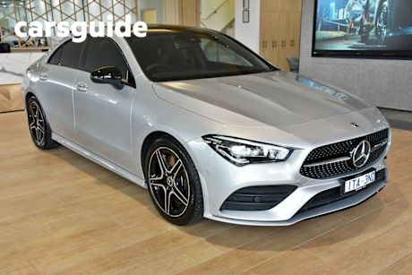 Silver 2021 Mercedes-Benz CLA Coupe 250 4Matic