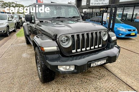 Grey 2020 Jeep Gladiator Dual Cab Utility Overland (4X4)