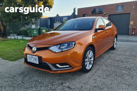 Orange 2018 MG 6 Plus Fastback Soul
