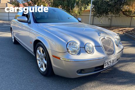 Silver 2005 Jaguar S Type Sedan V6 Luxury