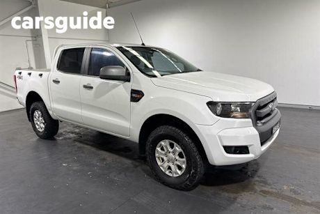 White 2016 Ford Ranger Dual Cab Utility XLS 3.2 (4X4)