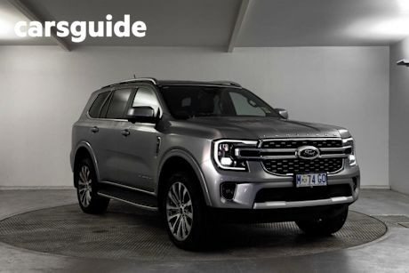 Silver 2025 Ford Everest Wagon Platinum (4WD)