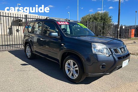 Blue 2010 Nissan X-Trail Wagon ST (4X4)