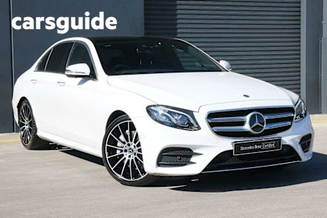 White 2020 Mercedes-Benz E300 Saloon