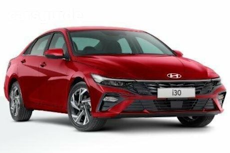 Red 2024 Hyundai I30 Sedan Elite