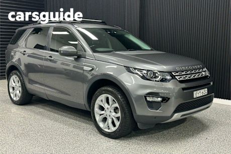 Grey 2017 Land Rover Discovery Sport Wagon TD4 180 HSE 5 Seat