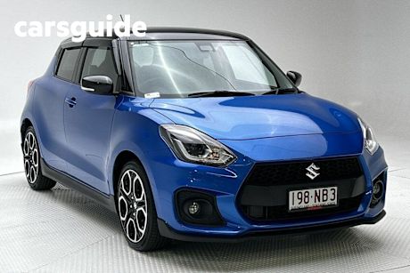 Blue 2023 Suzuki Swift Hatchback Sport Turbo