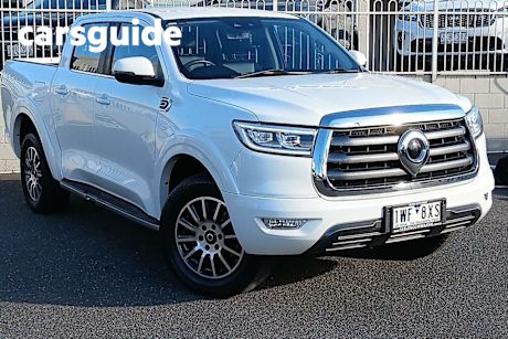 White 2022 GWM UTE Dual Cab Utility Cannon (4X4)