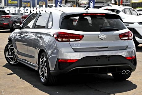 Silver 2025 Hyundai I30 Hatchback N Line Mhev