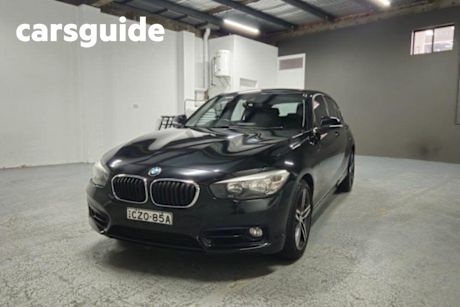 Black 2015 BMW 120I Hatchback Sportline