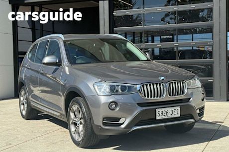 Grey 2016 BMW X3 Wagon Xdrive 20I