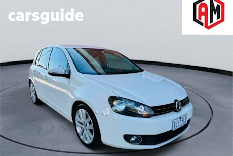 White 2009 Volkswagen Golf Hatchback 118 TSI Comfortline