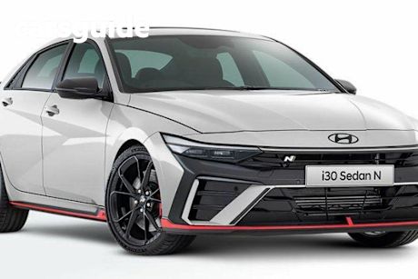 White 2024 Hyundai I30 Sedan N Premium With Sunroof