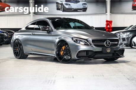 Grey 2016 Mercedes-Benz C63 Coupe S Edition 1