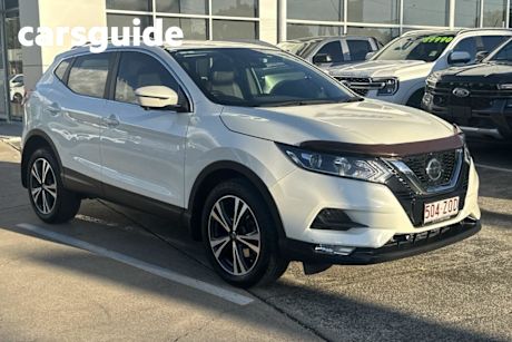 White 2019 Nissan Qashqai Wagon ST-L (5YR)