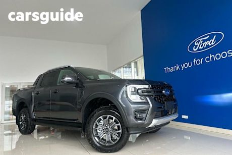 Grey 2025 Ford Ranger Ute Tray Wildtrak