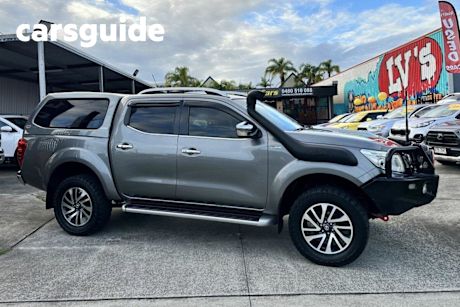 Grey 2017 Nissan Navara Dual Cab Utility ST-X (4X4) (sunroof)