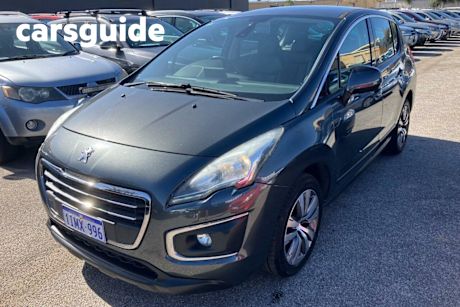 Grey 2015 Peugeot 3008 Wagon Active 1.6