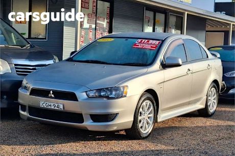 Silver 2012 Mitsubishi Lancer Sedan ES
