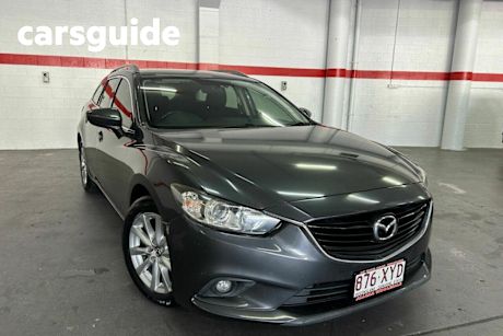 Grey 2013 Mazda 6 Wagon Sport
