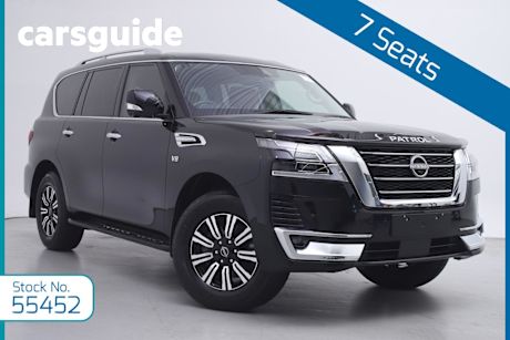 Black 2022 Nissan Patrol Wagon TI-L (4X4)