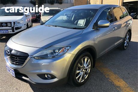 Silver 2014 Mazda CX-9 Wagon Grand Touring
