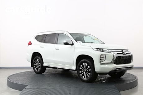 White 2023 Mitsubishi Pajero Sport Wagon GLS (4WD) 7 Seat