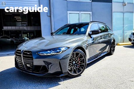 Grey 2023 BMW M3 Wagon Competition Touring M Xdrive