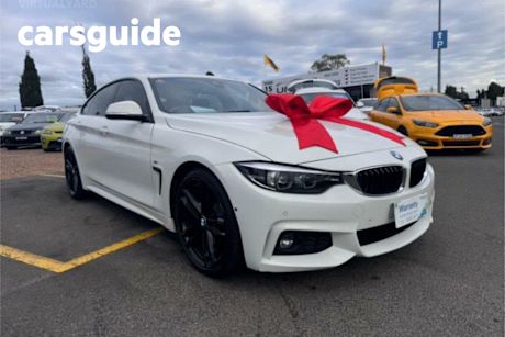 White 2018 BMW 420I Coupe M Sport Gran Coupe