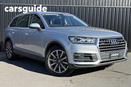 Silver 2016 Audi Q7 Wagon 3.0 TDI Quattro