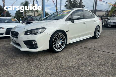 White 2015 Subaru WRX Sedan Premium (awd)