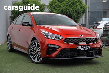Orange 2020 Kia Cerato Sedan GT DCT