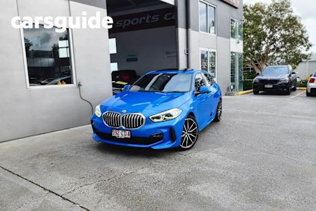 Blue 2021 BMW 118I Hatchback M Sport