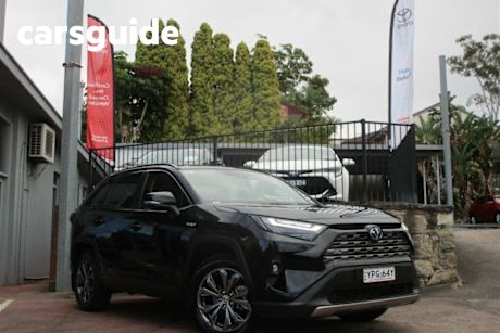 Black 2024 Toyota RAV4 Wagon GXL (AWD)