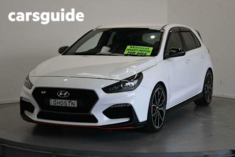 White 2020 Hyundai I30 Hatchback N Performance