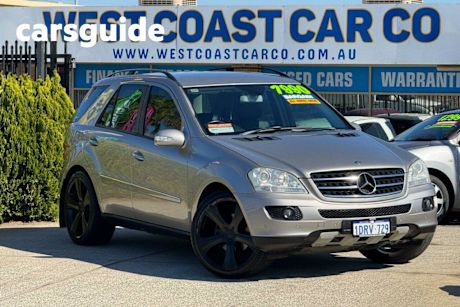 Silver 2007 Mercedes-Benz ML350 Wagon (4X4)