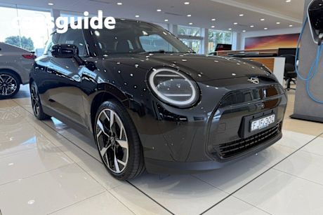 Black 2024 Mini 3D Hatch Hatchback Cooper E