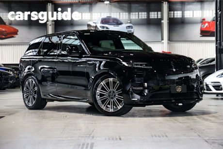Black 2023 Land Rover Range Rover Sport Wagon D350 AWD Autobiography