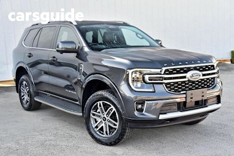Grey 2023 Ford Everest Wagon Platinum (4WD)