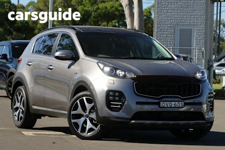 Silver 2018 Kia Sportage Wagon GT-Line (awd)