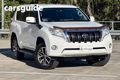 White 2017 Toyota Landcruiser Prado Wagon GXL (4X4)