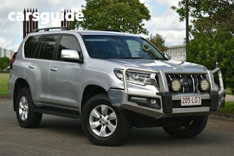 Silver 2018 Toyota Landcruiser Prado Wagon GXL (4X4)