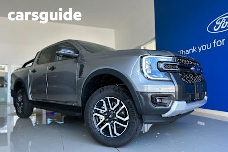 Silver 2025 Ford Ranger Double Cab Pick Up Sport 3.0 (4X4)