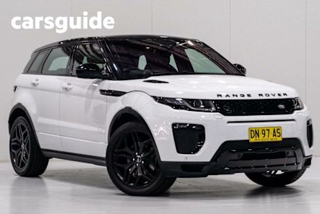 White 2016 Land Rover Range Rover Evoque Wagon TD4 180 HSE Dynamic